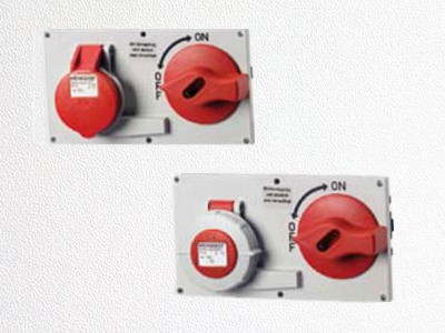 曼奈柯斯 附件插座 带开关和机械连锁